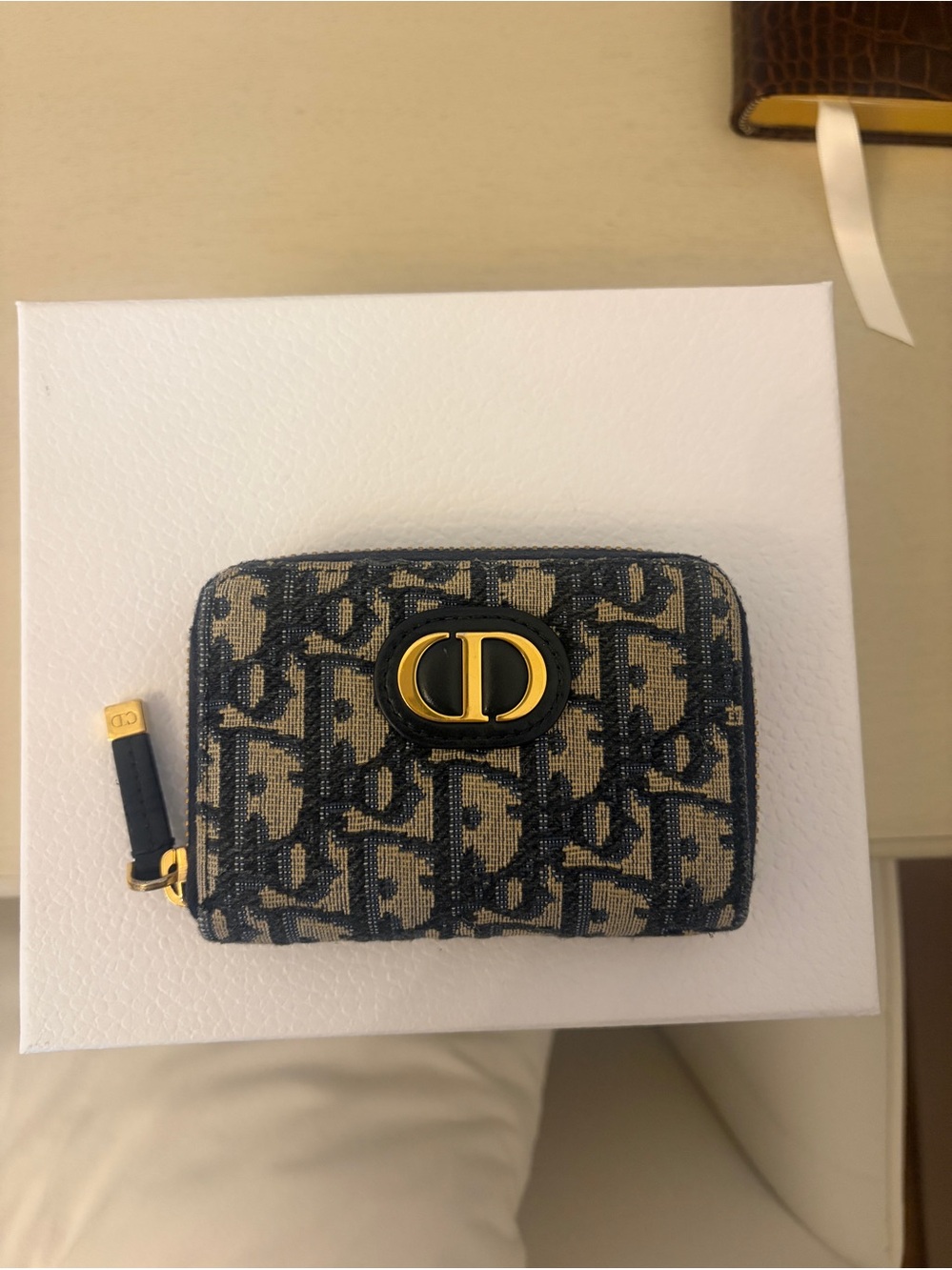 Dior Monogram Compact Wallet